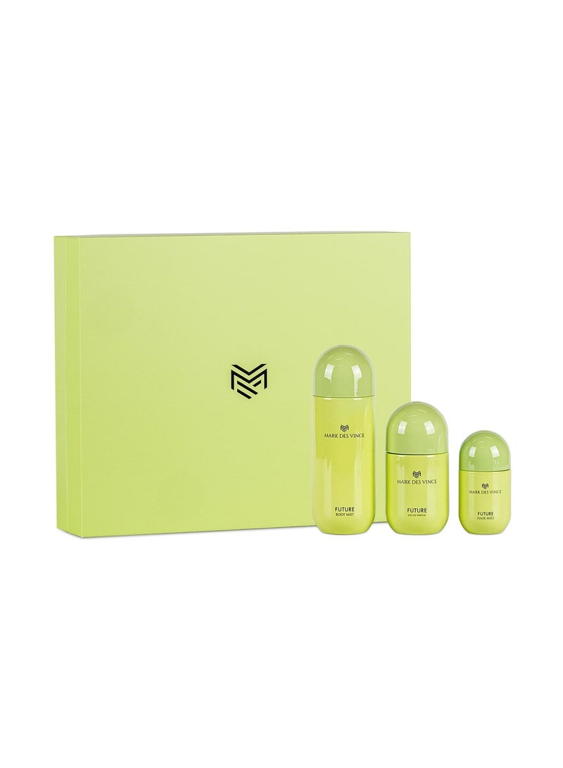 MARK DES VINCE Future EDP For Women 100ML Set New - Image 2